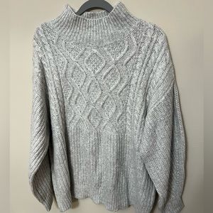 A New Day Grey Knit Sweater
